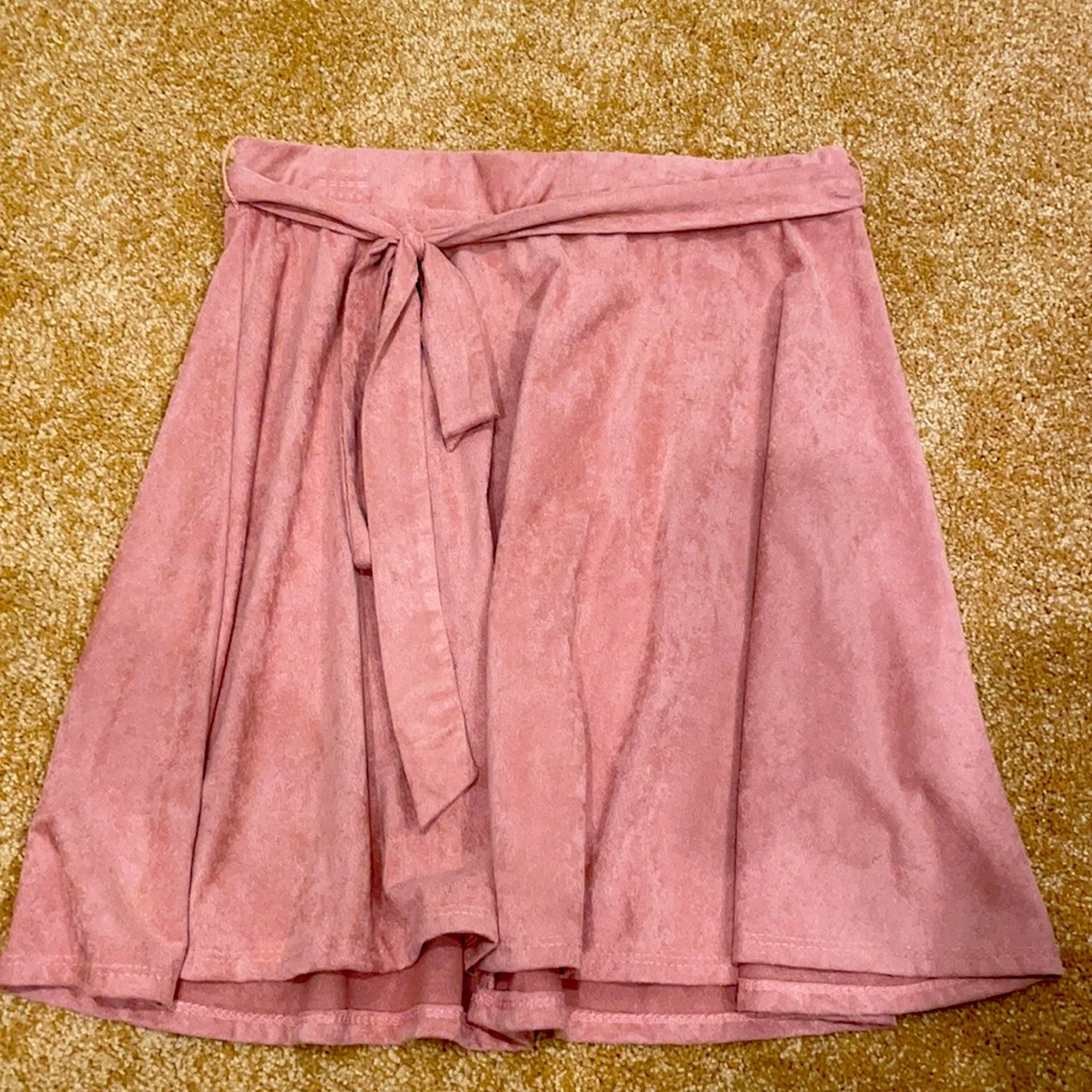 Adorable Suede Skirt